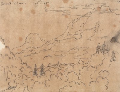 Grand Chartreuse, October 25 by John Robert Cozens